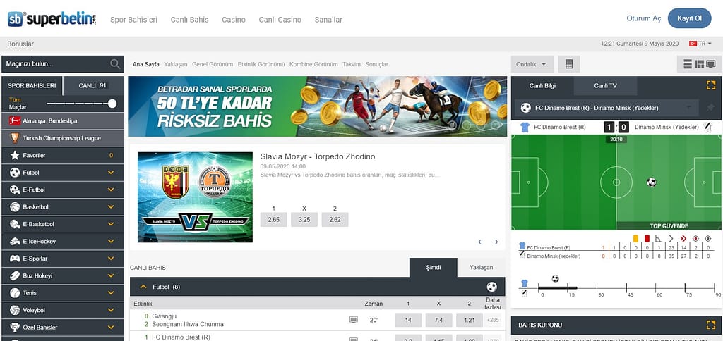 Süperbetin Nasıl Bir Site?