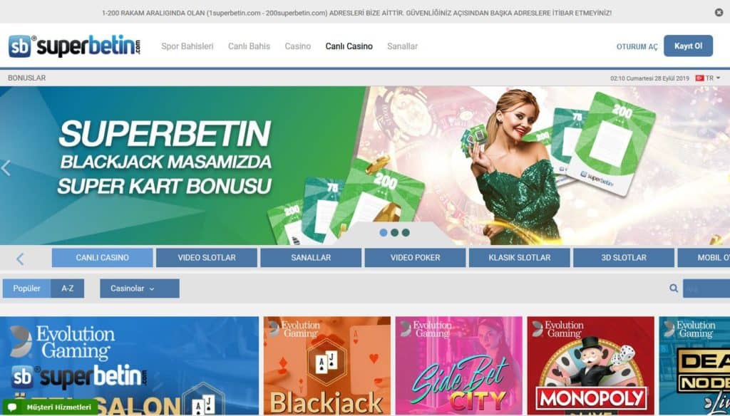 Superbetin Giriş Link
